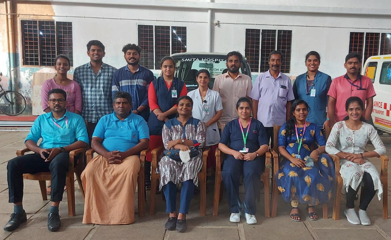 Anaesthesia equipment in operating room